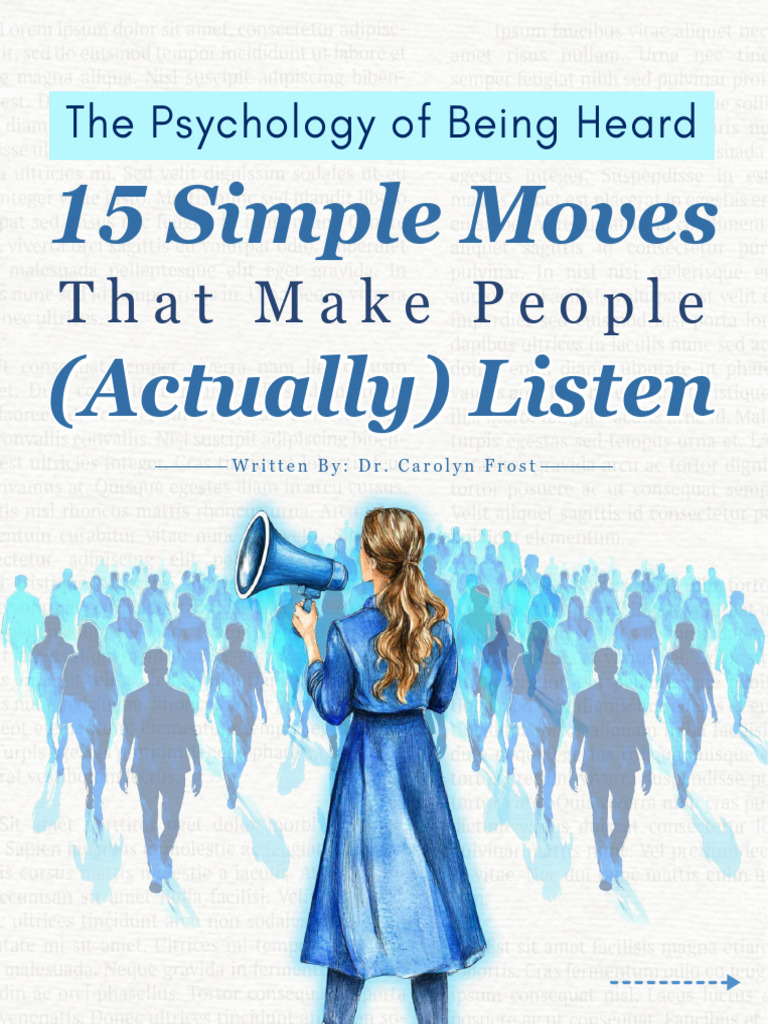 15 Tips to Enhance Listening Skills | PDF