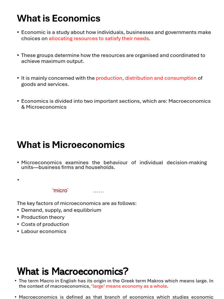 Understanding Micro and Macroeconomics | PDF | Economics | Macroeconomics
