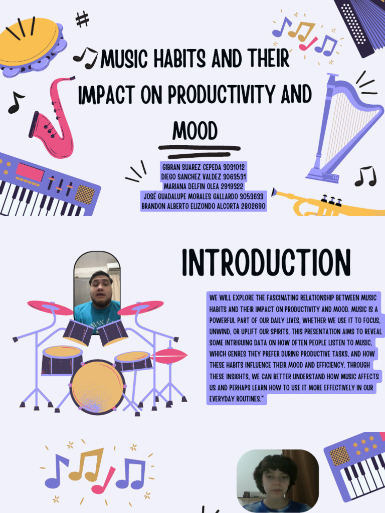 Music's Impact on Mood and Productivity | PDF