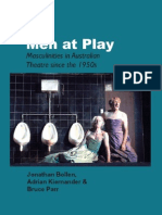 Men at Play Masculinities in Australian Theatre Since The 1950s - Australian - Playwrights - Monograph