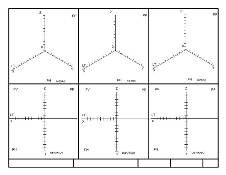 Formato de Geometria Descriptiva | PDF