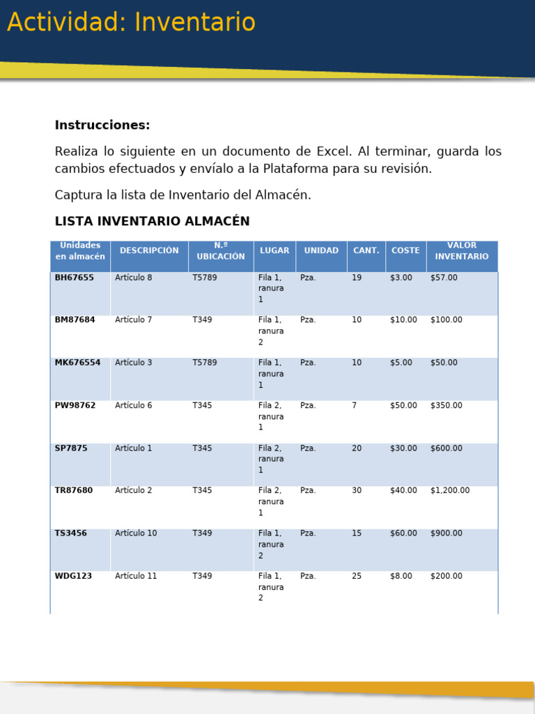 A Inventario | PDF | Informática | Software