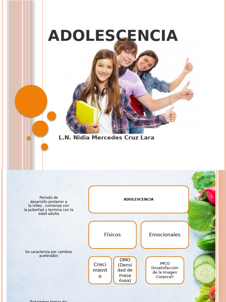 Crecimiento y Desarrollo en Adolescencia | PDF | Obesidad | Calcio