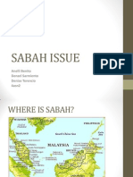 Sabah Issue Explained