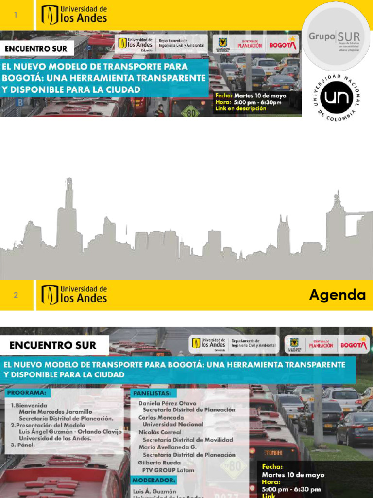 Modelo de Transporte Urbano Avanzado | PDF | Transporte | Economias