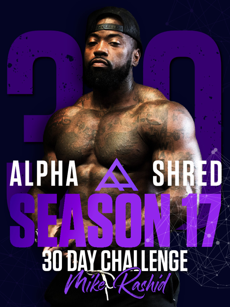 Alpha Shred 30-Day Challenge Guide | PDF | Kettlebell | Weight Training