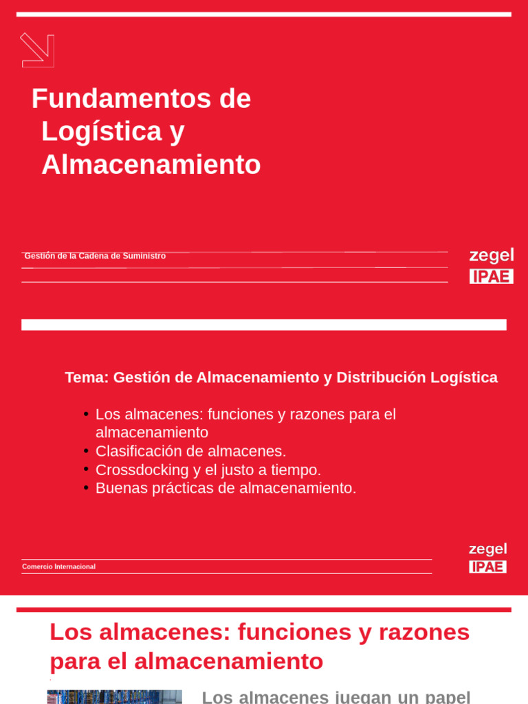 Logística y Almacenamiento Eficiente | PDF | Lean Manufacturing | Almacén