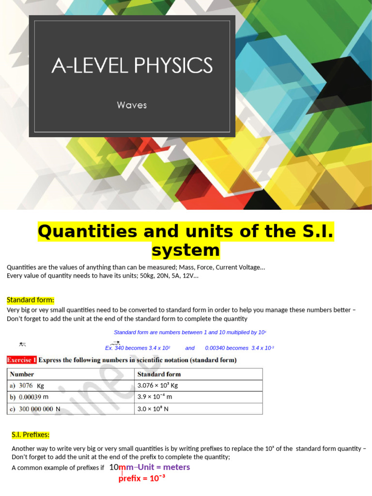 Physics - Waves Answers A | PDF | Young's Modulus | Polymers