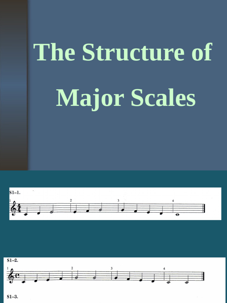 Understanding Major Scale Structure | PDF