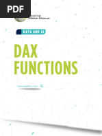 Power BI Basics and DAX Overview | PDF