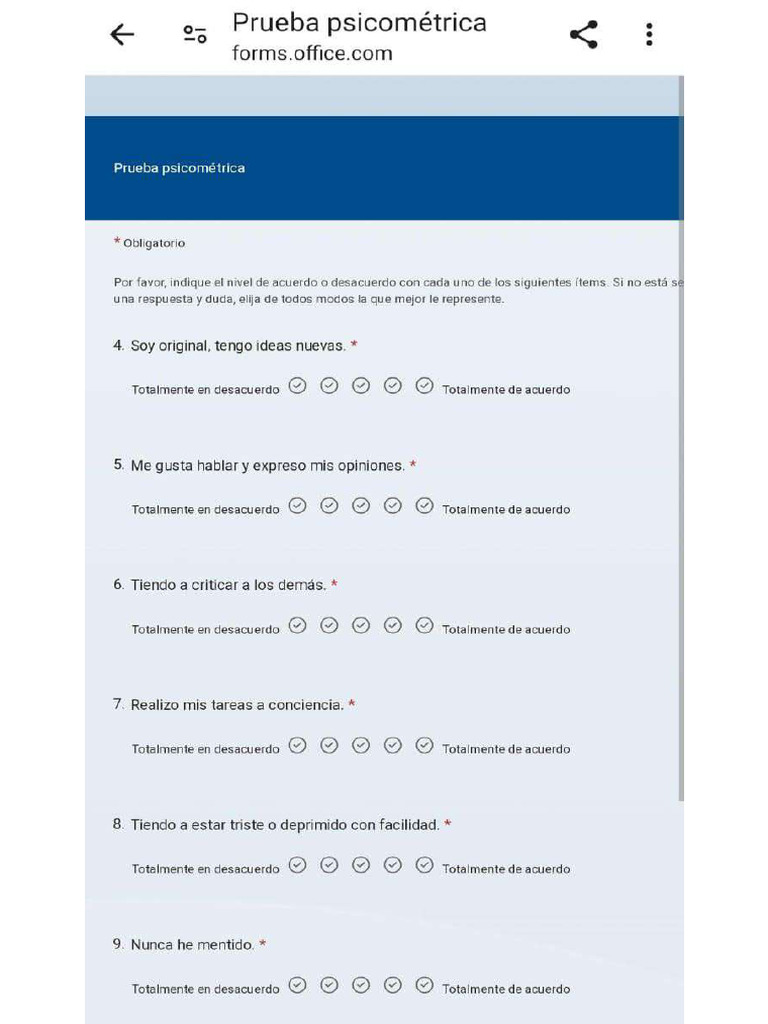 Test Psi MDT | PDF