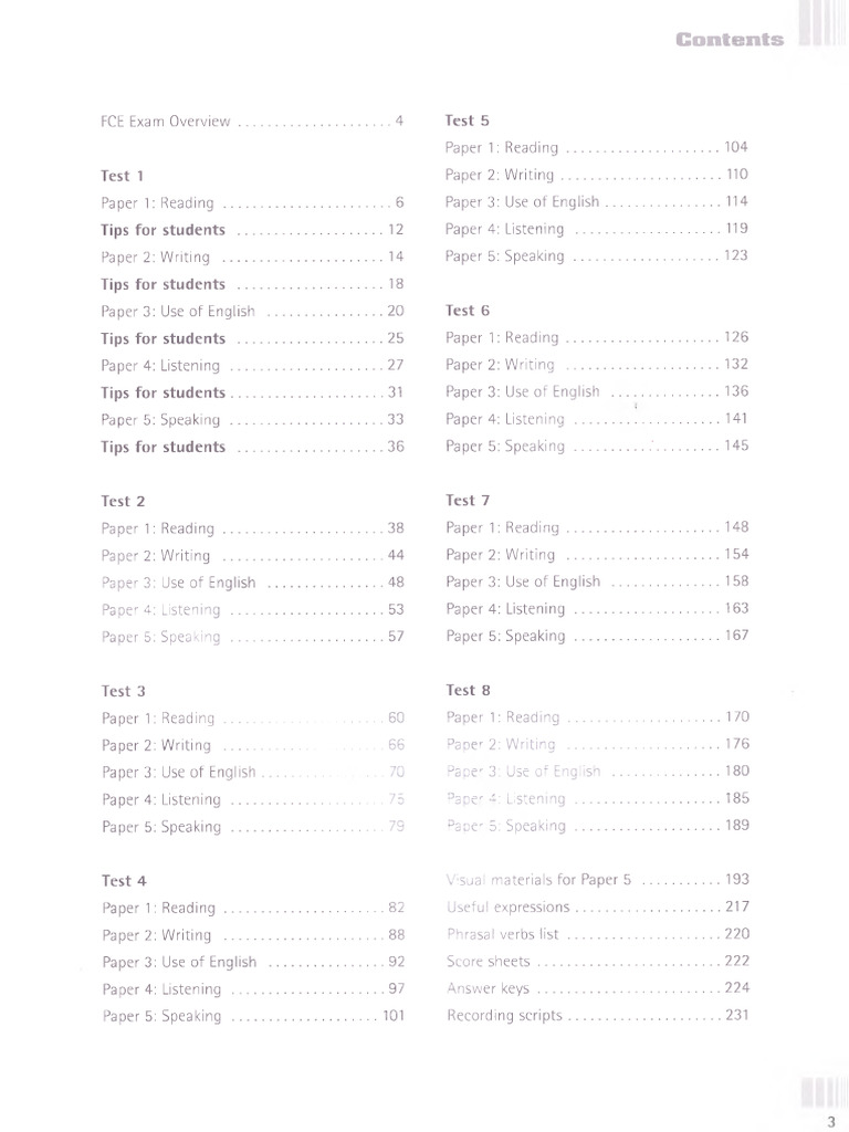 FCE Exam Guide: Tips & Practice Tests | PDF