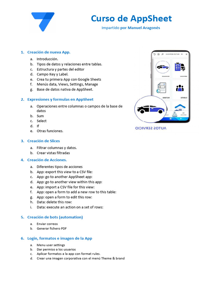 Curso Completo de AppSheet | PDF