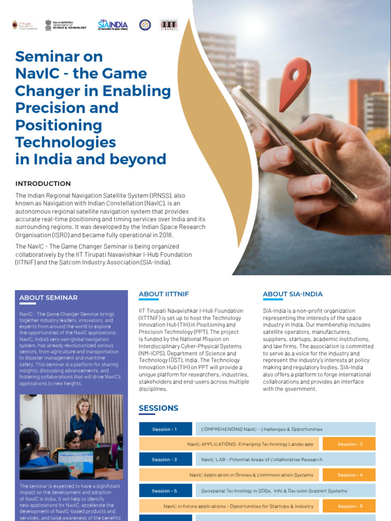 NavIC Seminar: Innovations in Positioning | PDF