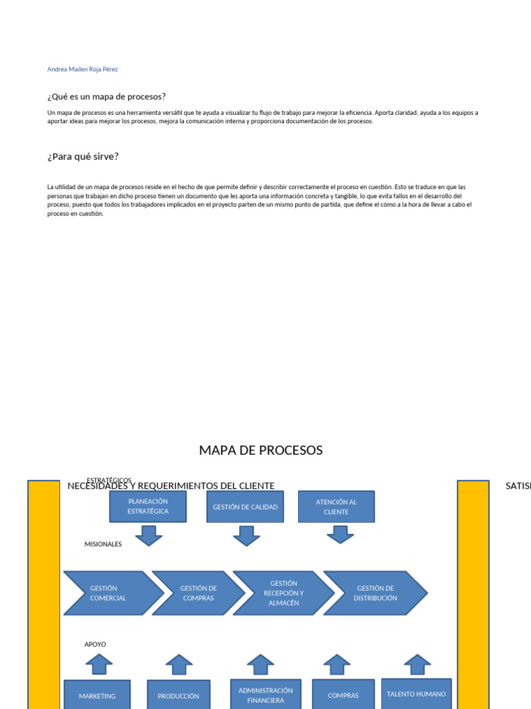Mapa de Procesos | PDF