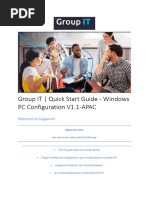 Capgemini PC Setup and Password Guide | PDF | Microsoft Outlook | Password