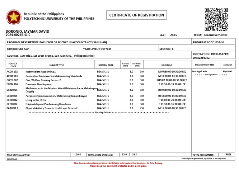 Registration Certificate | PDF