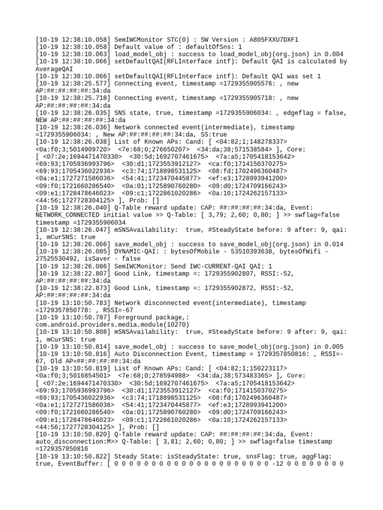 Network Connection Event Log Analysis | PDF
