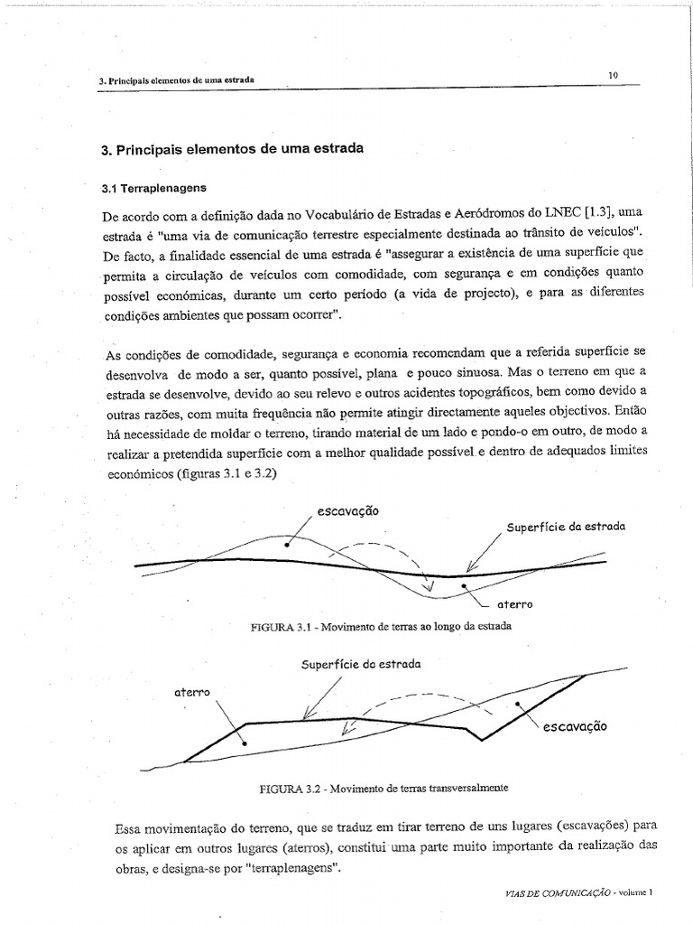 1 Principais - Elementos - Das - Estradas | PDF