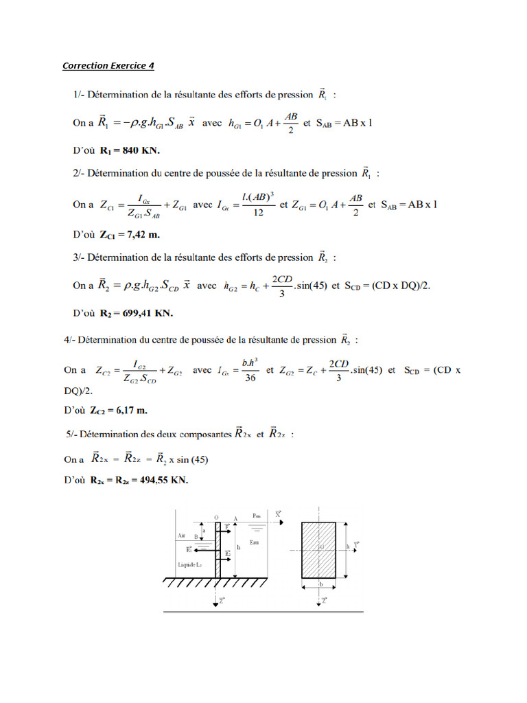Correction Exercice 4 | PDF