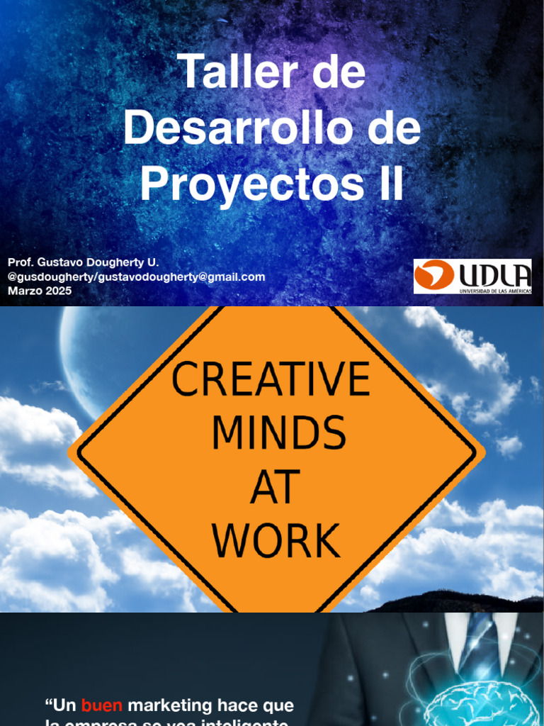 Taller de Proyectos II Mar2025 1 | PDF | Marketing | Business