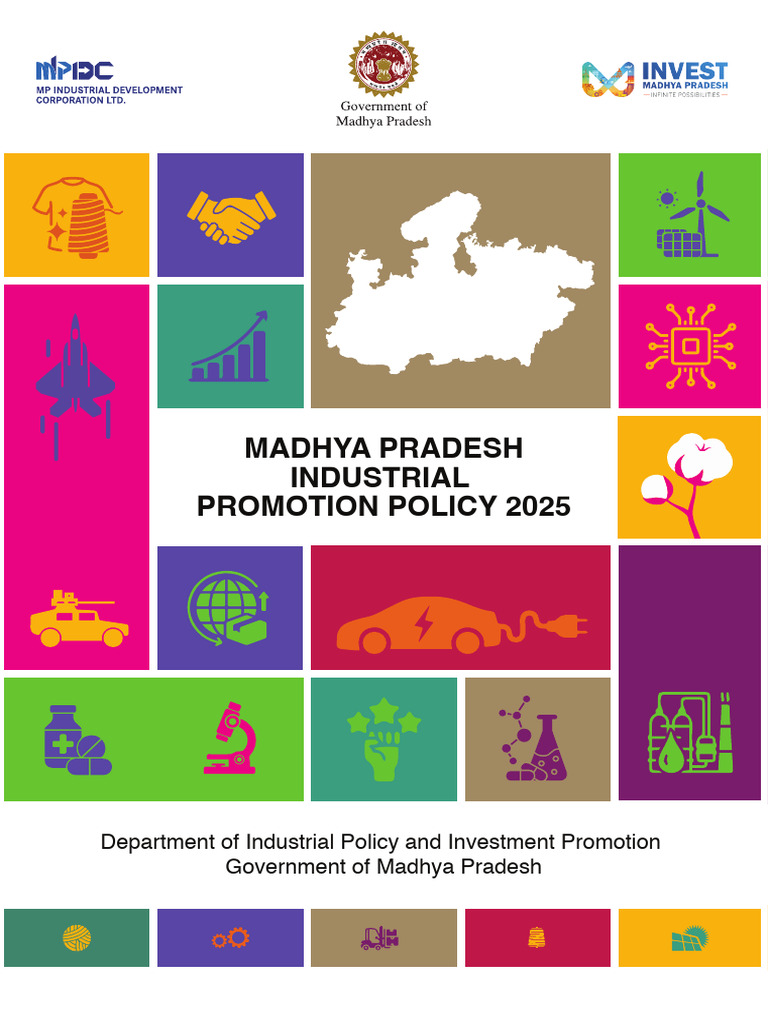 Madhya Pradesh Industrial Policy 2025 | PDF | Governance | Infrastructure