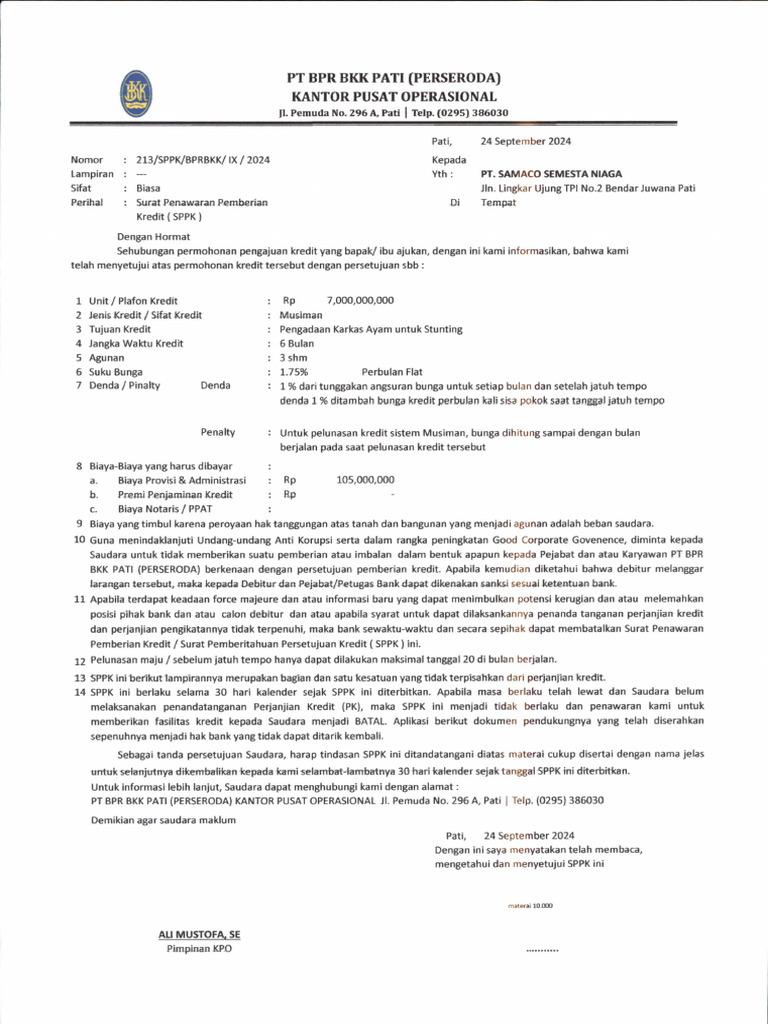 SPPK PT SSN | PDF