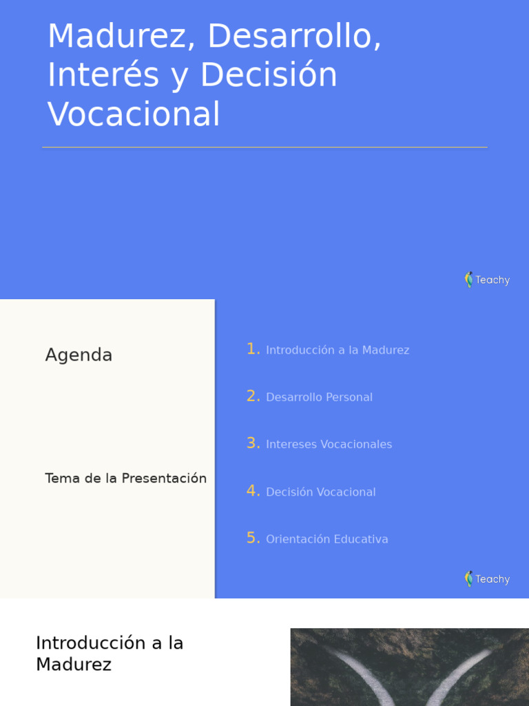 Madurez y Decisión Vocacional Efectiva | PDF | Toma de decisiones ...