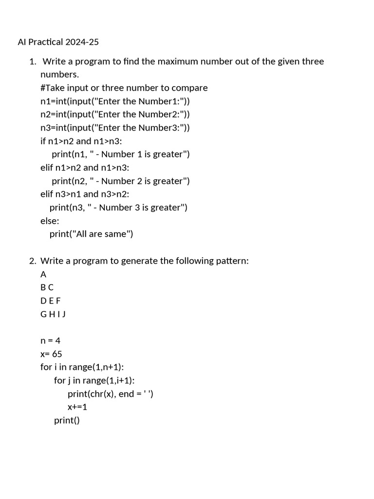 AI Programming and Concepts Overview | PDF | Artificial Intelligence ...