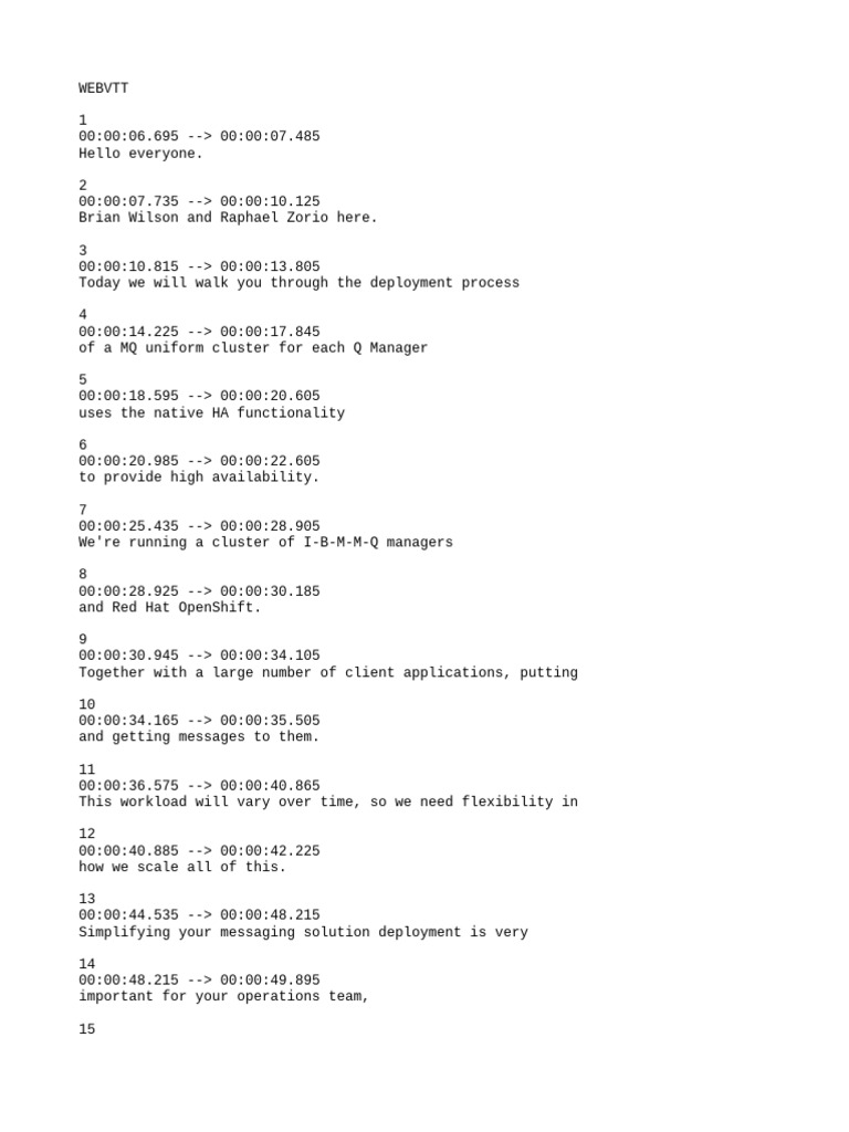 Deploying IBM MQ Uniform Cluster | PDF | Software Architecture | Computing