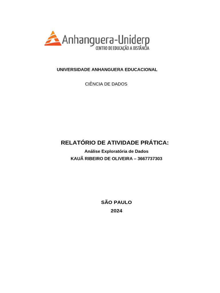 Modelo Portfolio Anhanguera | PDF | Dados, image size:768x1024