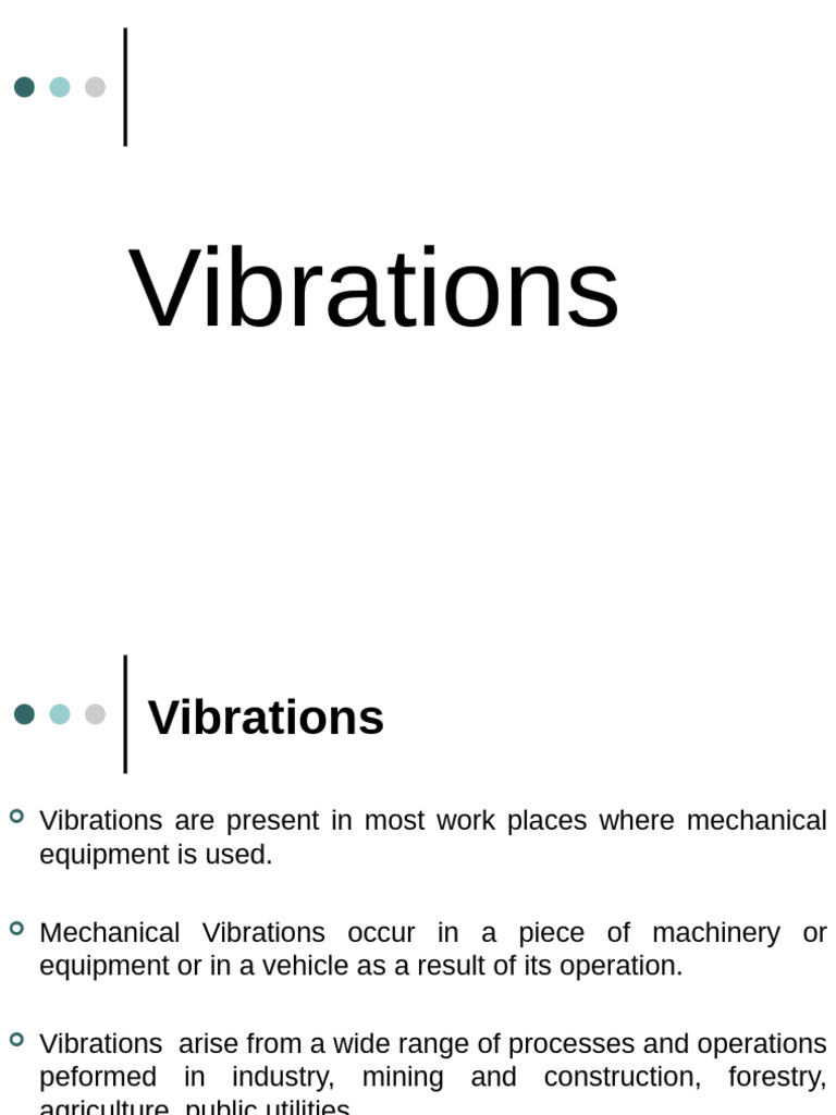 Managing Workplace Vibration Hazards | PDF | Frequency