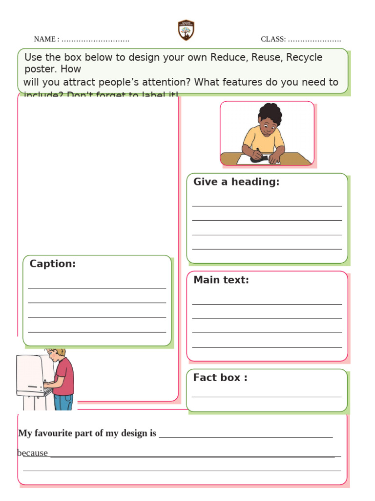 Design Your Own Recycling Poster | PDF