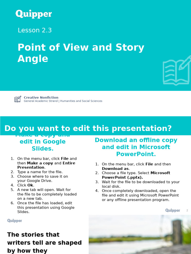 Understanding Angle and Point of View | PDF | Narration
