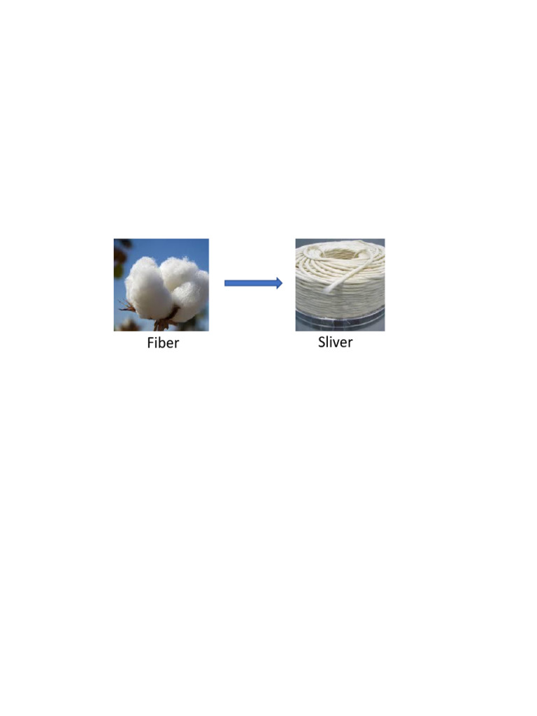 Carding Process in Cotton Spinning | PDF | Secondary Sector Of The ...