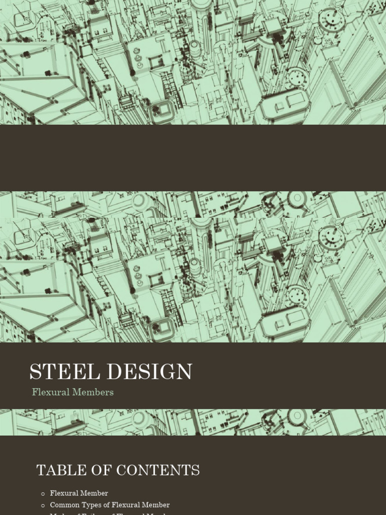 Flexural Members in Steel Design | PDF | Bending | Beam (Structure)