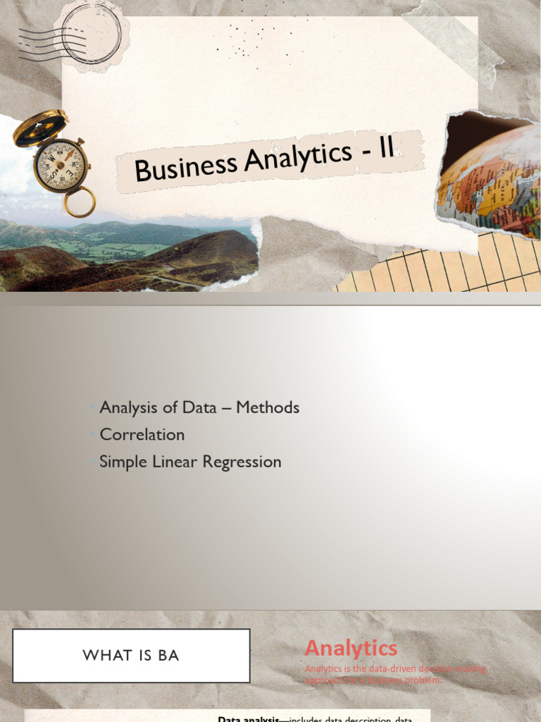 Simple Linear Regression Insights | PDF | Coefficient Of Determination ...