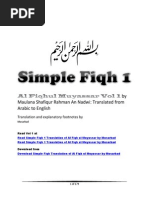 Download Simple Fiqh Translation of Al Fiqh ul Muyassar by musarhad SN83740577 doc pdf