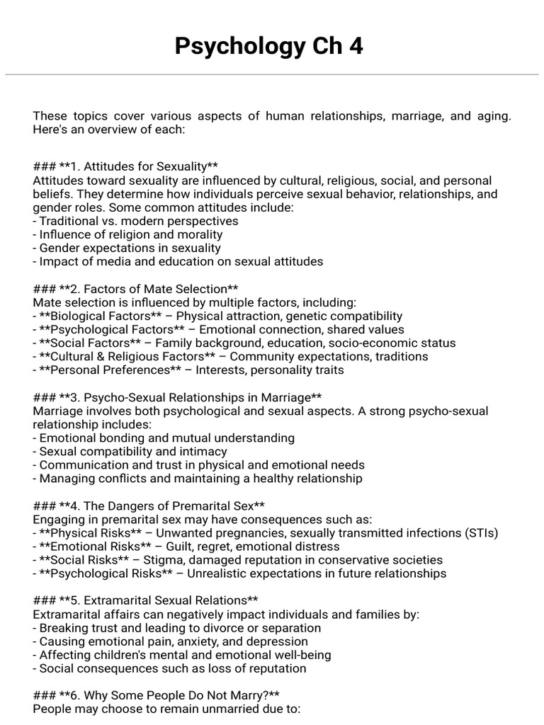 Human Relationships and Aging Insights | PDF | Stress (Biology) | Dementia