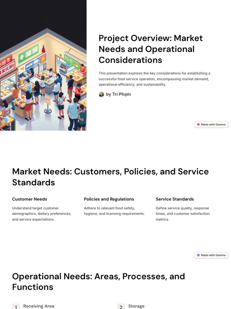 Food Service Operations Guide | PDF | Economies | Economy And The ...