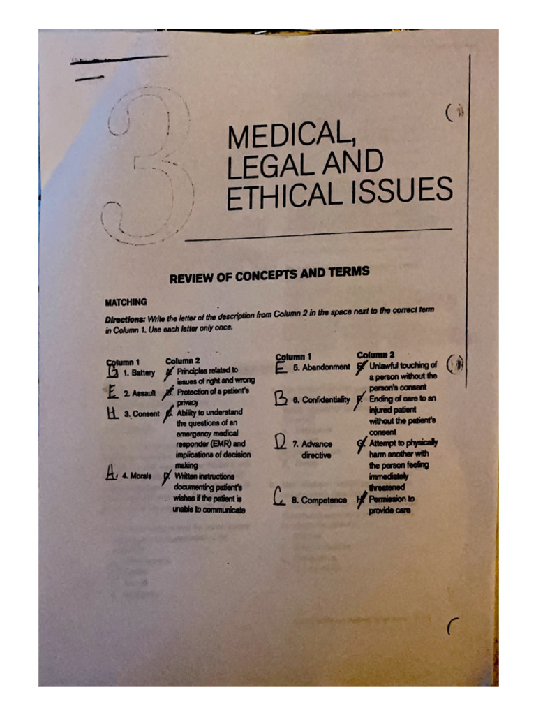 Chapter 3 Questions Kin5 | PDF