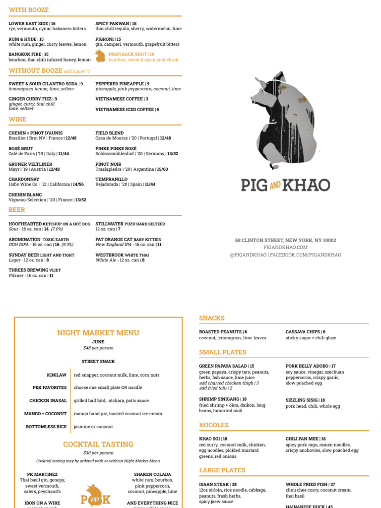 PK+Menu+ ++Chicken+Inasal+060222 | PDF | Thai Cuisine | Sauce