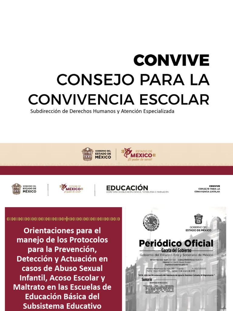 Protocolos de Prevención y Actuación Escolar | PDF | Abuso infantil ...