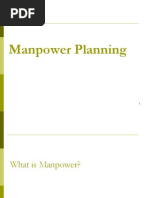 Manpower Planning