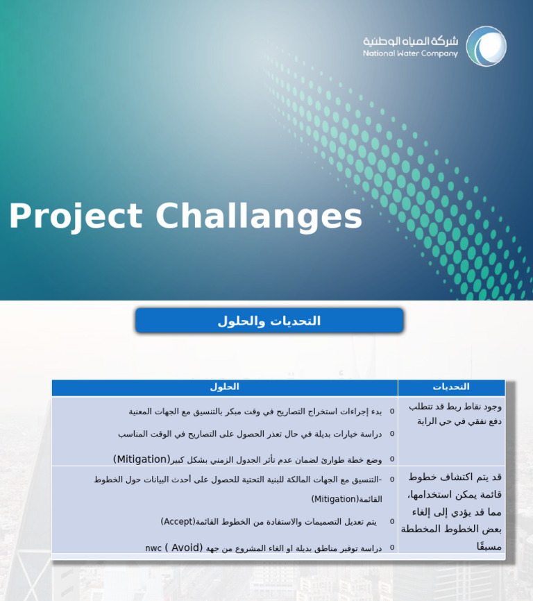 Project Challanges | PDF