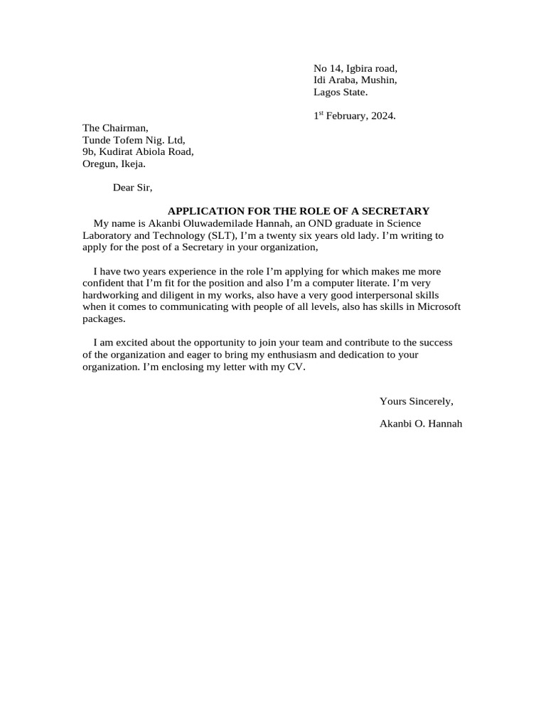 Secretary 2 | PDF