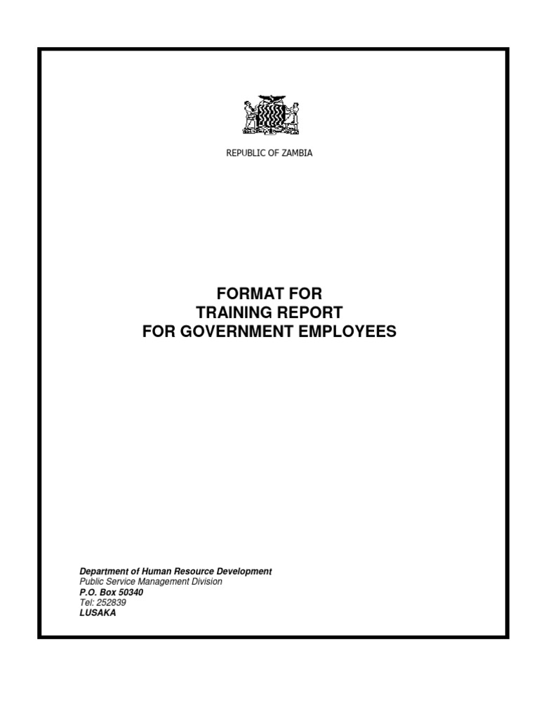 individual-training-report-format-pdf