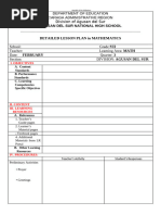 MATATAG Detailed Lesson Plan Format | PDF | Learning | Educational ...