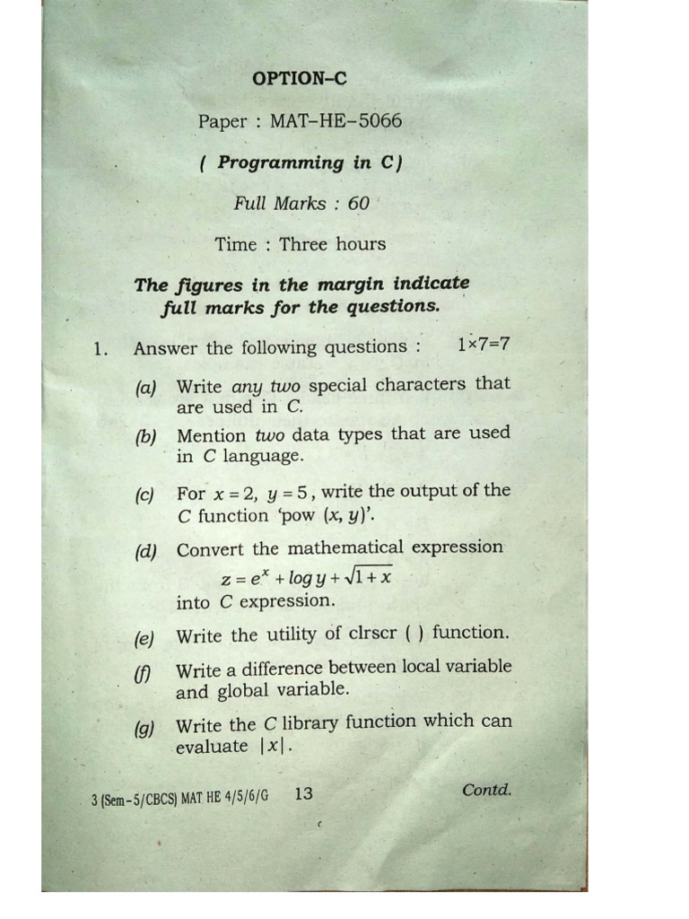 C Programming 21 | PDF