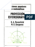 Proyeccion Estereografica - Rosenfeld